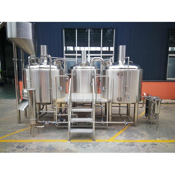 10 BBL Microbrewery Equipment Steam / Gas Heated Commercial Turn Key