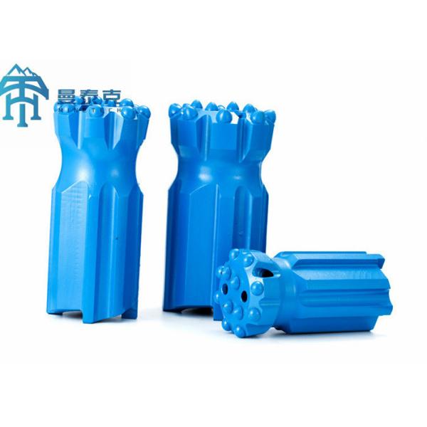 Голубые 89mm втягивают бит кнопки T51, инструменты Dth утеса центра падения сверля