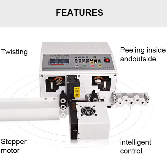 Automatic Wire Twisting and Stranding Machine for Twisted Pair Cable Production