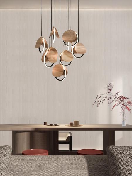 Hotel Lobby New Chandeliers Living Room Dining Room Modern Simple Pendant Lamps