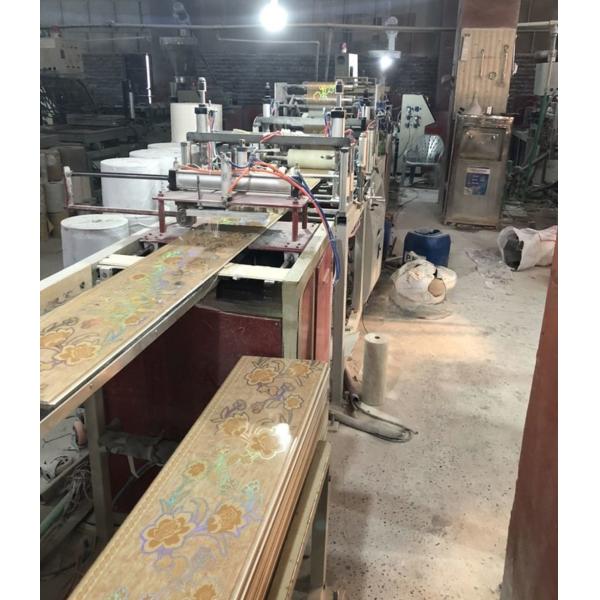 55/120 PVC Ceiling Panel Production Line 300mm PVC Wall Panel Machine
