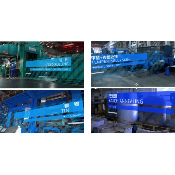 Электролитическая катушка холоднокатаной стали листа жести толщина 0,135 до 0.7мм