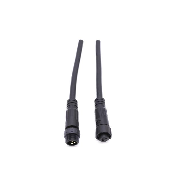 Screw Type Waterproof M12 Screw Connector 38A Outdoor Light Wire Use