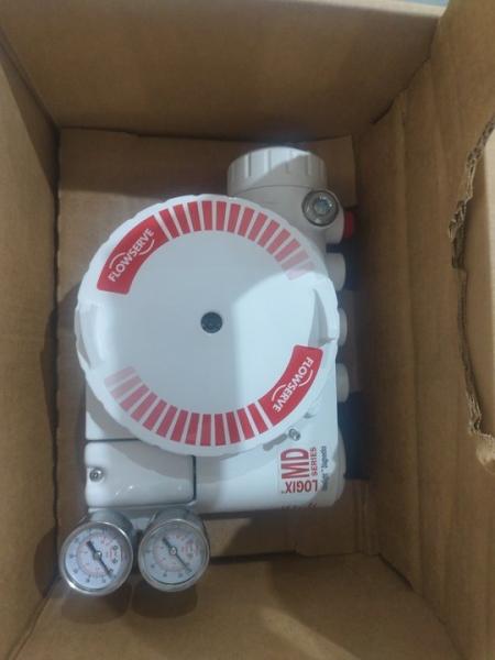 Chinese Grey Water Angle Control Valves With Flowserver USA Logix 3200 MD Pneumatic Digital Valve Positioner