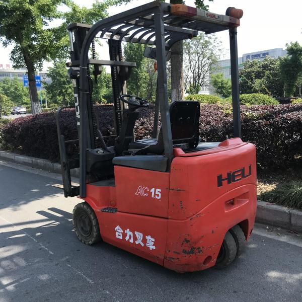 Carretilla elevadora eléctrica de batería Heli 3.5T 1.5 Ton 2 Ton 2.5 Ton 48 V de 2023