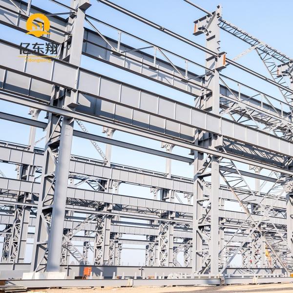 Eco Friendly Prefab Steel Frame House Construction S355JR S235JR Steel Building