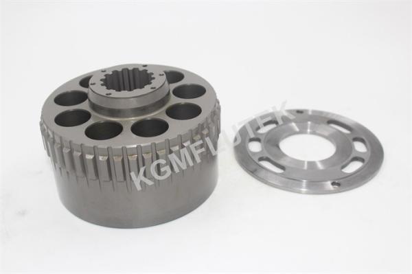 Bloco de cilindro hidráulico de Parts KAWASAKI KPM da máquina escavadora do motor do balanço de M2X120 M2X146