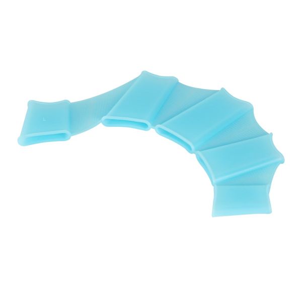 Silicone Finger Fin Swimming Hand Paddles Durable Swim Training Gloves For Adult
