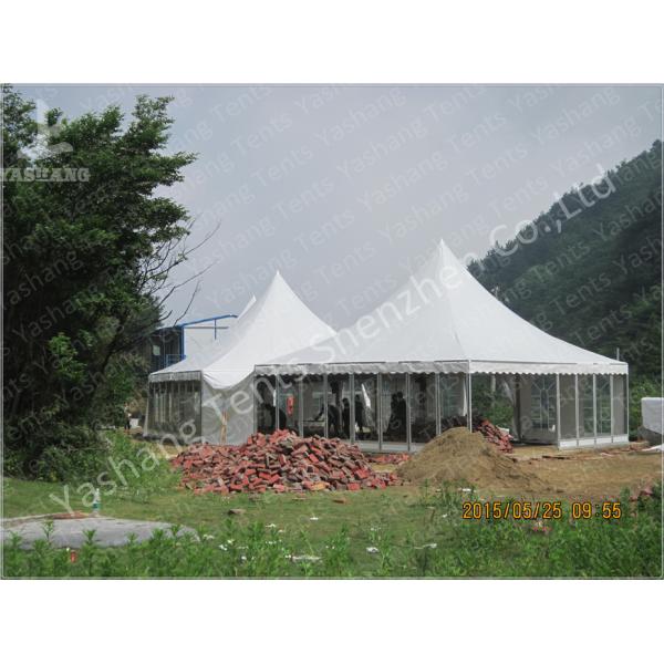 Glassland Romantic Transparent Clear Top Tent Wedding , clear party tent