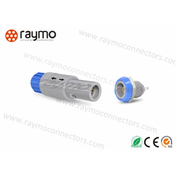 Self Latching Locking Plug And Socket Connectors Plastic Material Compatible With Lemo