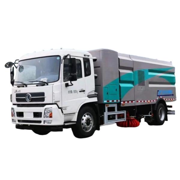 Customization Option Pure Electric Vacuum Truck Mounted Road Sweeper/Washing and Sweeping Vehicle