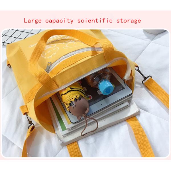 new fashion canvas tote customize color size women shopping bag multi function canvas backpacks handbags