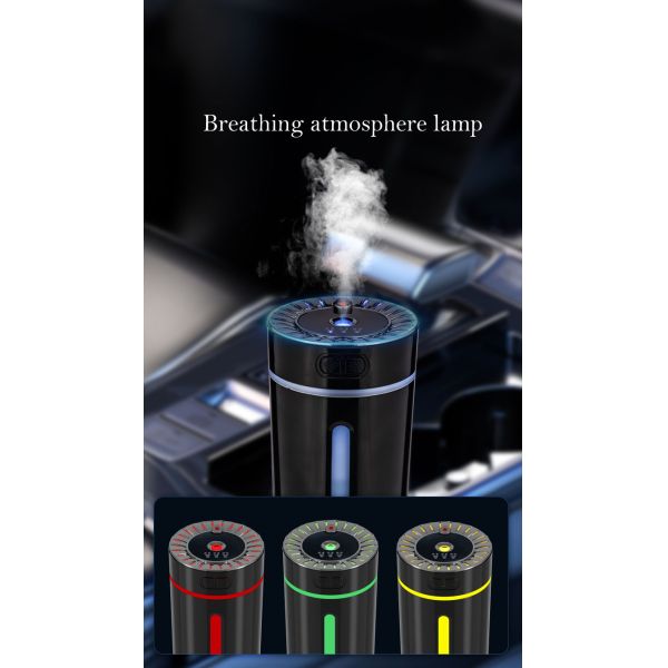 Large Capacity Portable Ultrasonic Humidifier With 7 Colors LED For Home Car Use