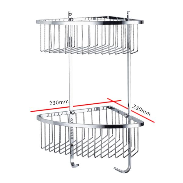 Душевой уголок корзины предметы ванной Сатин нержавеющая сталь отделка