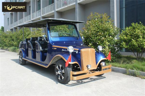 Electric Powered 12 Seater Golf Cart Shuttle Car For Reception , Tourist