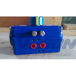 PTFE Coating Pneumatic Rack And Pinion Actuator