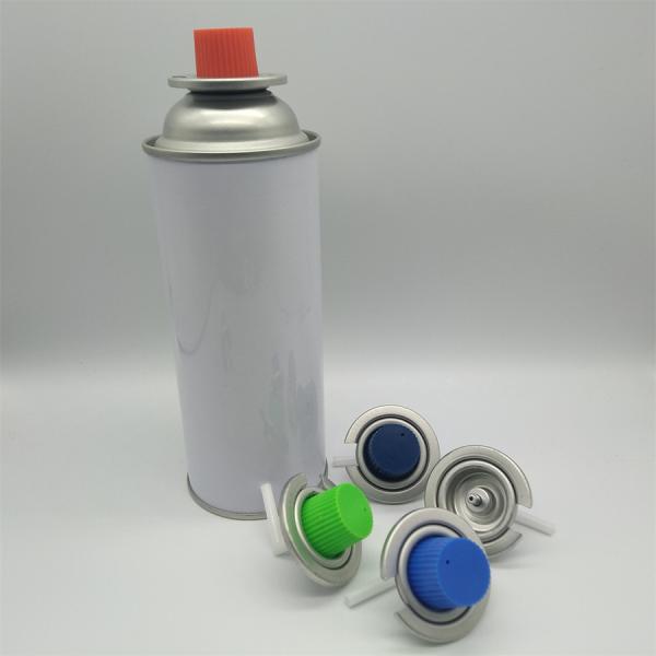 Compact Gas Canister Valve for Portable Outdoor Grills with Easy-Ignition Feature