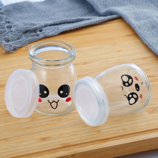 Factory Wholesale High Quality Jar Food Storage Canister Transparent Borosilicate Glass With Lid