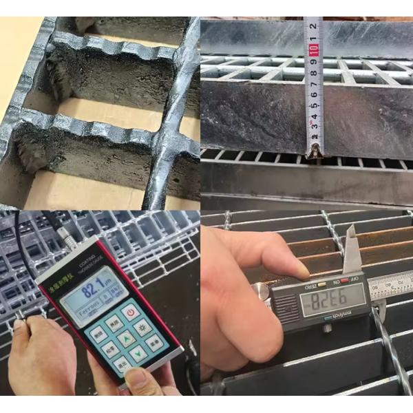 Steel Driveway Grating Galvanized Heavy Duty Steel Floor Grating 1m x 6m Metal Bearing Bar