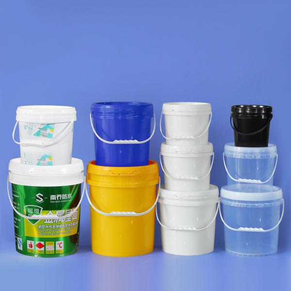 14L Plastic Bucket for Liquid Made of Food Grade PP Material and ISO9001 Certified