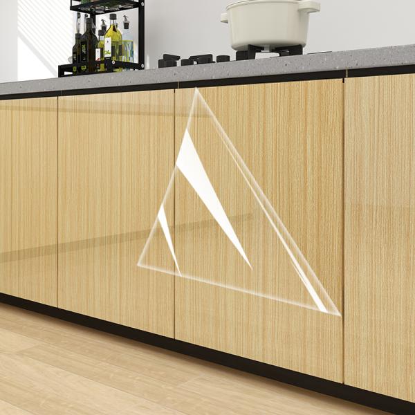 100% Transparent Furniture Protective Film 0.16mm Clear Adhesive Table Protector