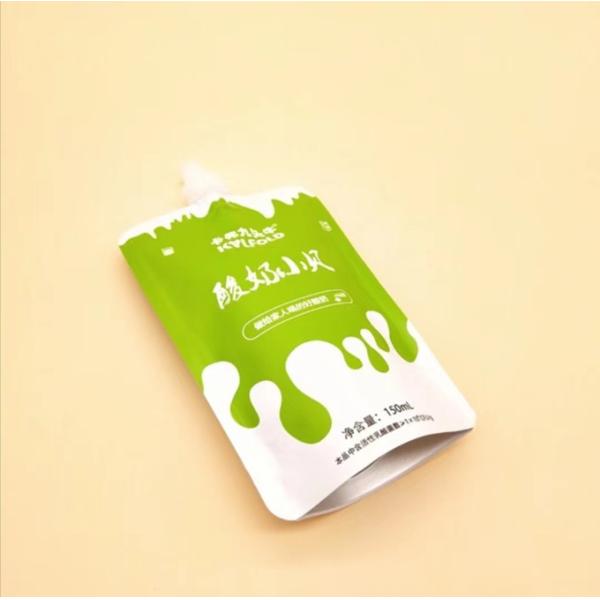 Feitos sob encomenda biodegradáveis impressos estão acima do leite/Jelly Food Pouch líquidos do bebê dos malotes