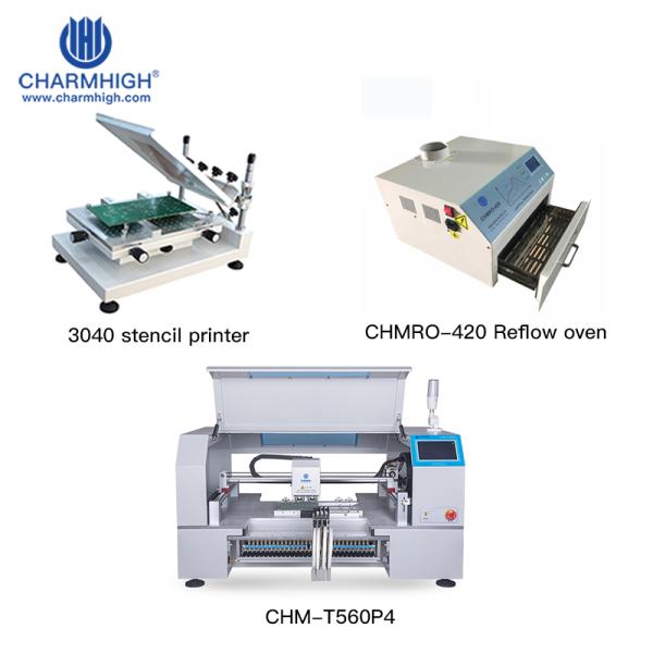 High Precision CHM-T560P4 5500cph SMT Production Line For Assembly