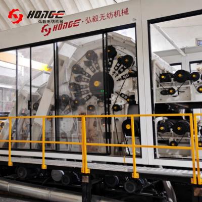 Industrial Nonwoven Polyester Fiber Carding Machine For Nonwoven Machinery