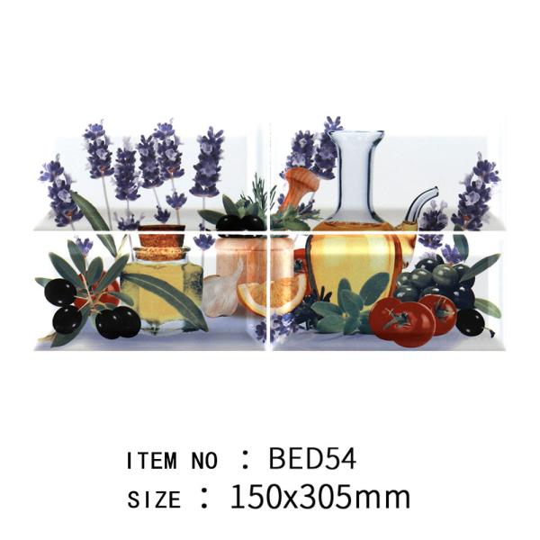 Azulejos de pared de porcelana tipo metro brillantes, cuerpo blanco, 75x152mm 150x305mm