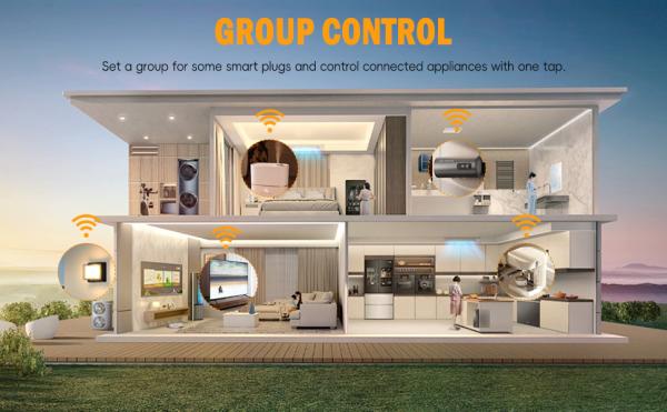 Home Wireless WIFI Smart Socket Plug For Alexa 5ghz 240V 1800W
