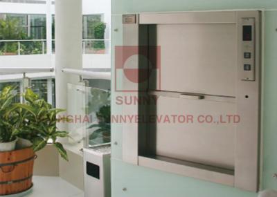 Window Type Goods Electric Dumbwaiter Elevator Stainless Steel 304
