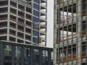 Grua de levantamento de baixo nível de ruído do material de construção de 3200