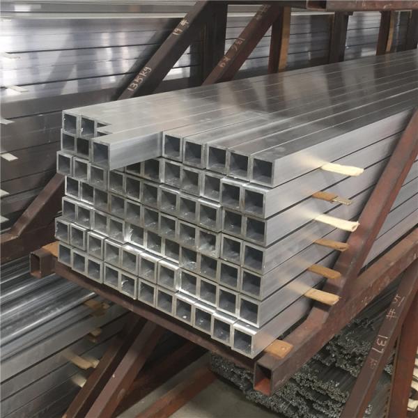 1000-7000 Seires Aluminum Square Tube Hollow Polished Surface Treatment