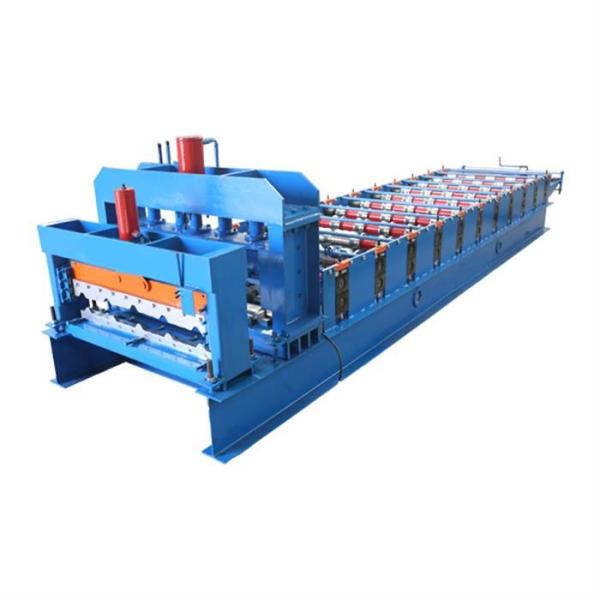 Steel Tile Forming Machine For Roofing Glazed Sheet Metal Construction Materials