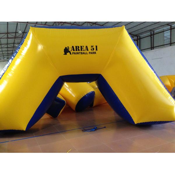 Брезент 5 x 2,5 x 1.25m Pvc бункеров 0.9mm пейнтбола на открытом воздухе игр раздувной