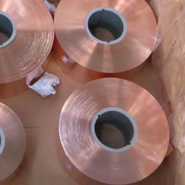 99.9% Purity Roll Copper Strip Earthing Rounded Smooth