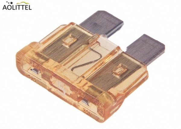 Automotive Plug-in Type Plastic Housing 10A Red Medium Size ATC Auto Blade Fuse With Zinc Or Aluminum Alloy
