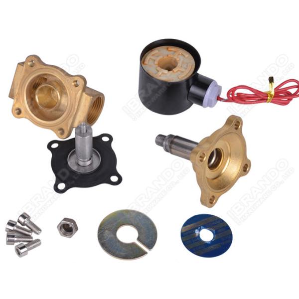 1 нержавеющая сталь клапана соленоида воды NC 1/4