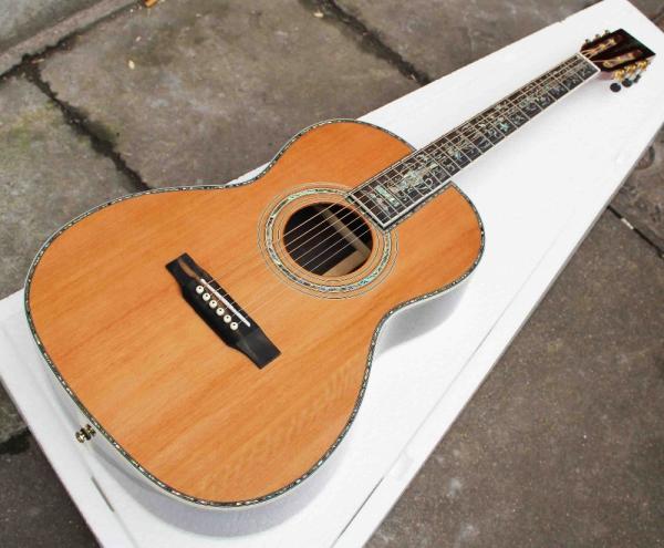 Solid Cedar Top 000 Style 39 Acoustic Guitar 00045 guitar with Fishman EQ 301
