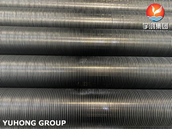High Frequency Welding ASTM A106 Gr.B Carbon Steel Fin Pipe For Heater