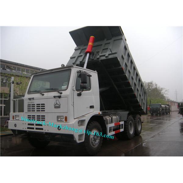 Mining Industrial Dump Truck , 70T Earth Mover Dump Truck ZZ5707V3840CJ