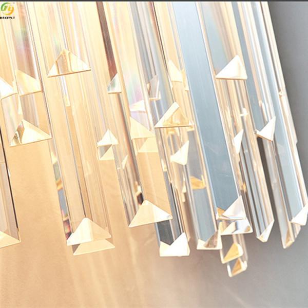 Baking Paint Black E14 Modern Wall Light Electroplating Crystal Home Art