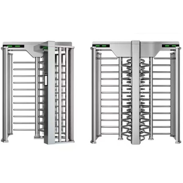 Golden Color Turnstyle Full Height Turnstile Gate Factory Price Stainless Steel