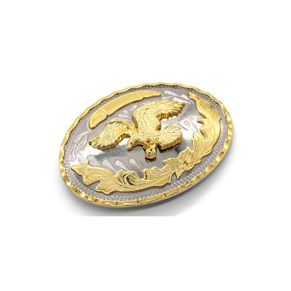 Wenzhou KML High Quality Fashion Handmade Oval 41mm 2 Color Metal Belt Buckle