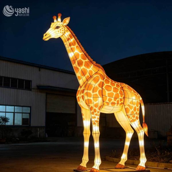 Custom Cold-Resistant LED Lantern Set of Polar Bears & Penguins, Large Outdoor Festival Light Display & Lighting Solution for Zoos, Parks and Tourism Attractions