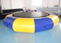 Trampolim de flutuação inflável Aqua Jump da água de encerado 3m