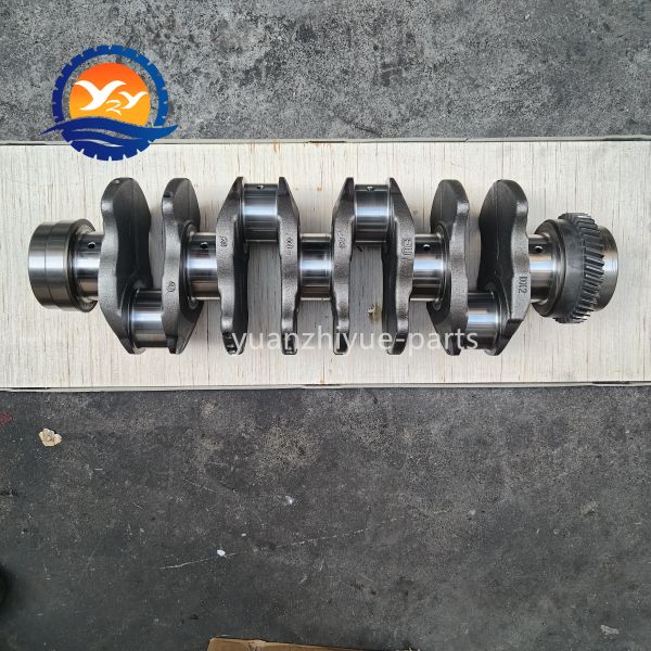 Forged Steel 4HK1 Crankshaft with Gear 8-98029-270-0 Crank Shaft for Hitachi Excavator Engine Parts