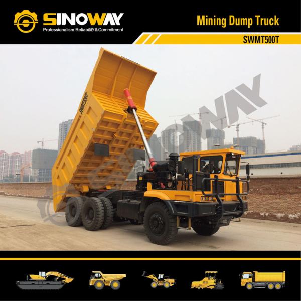 40 Ton Wide Body Mining Rigid Truck / Quarry Dump Truck SWMT4064W
