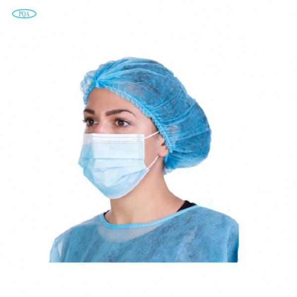 Dust Proof Disposable Surgical Mask 3 Ply Face Mask With Elastic Ear Loop