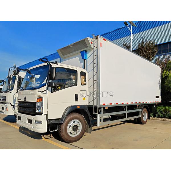 Nouveau et d'occasion 10 tonnes de direction droite HOWO 5 degré 140HP camion réfrigérateur de fret congelé